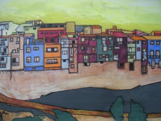 Espana - Acrylique 33 X 46 - Septembre 2004