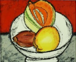 Coupe - Acrylique - 50 x 61 - Juillet 2010