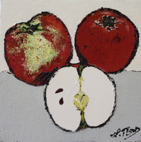 Gascognes - Acrylique 30 X 30 - Septembre 2010