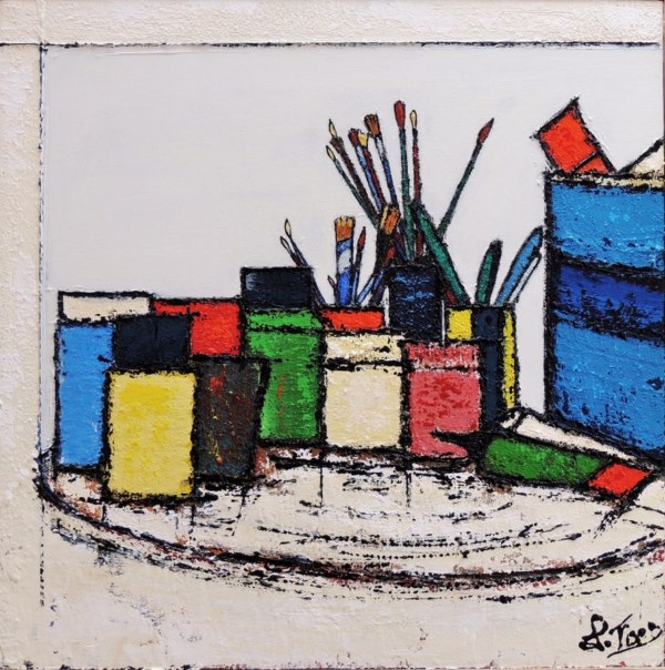 Tout pour Peindre - Acrylique 50 X 50 - Avril 2013