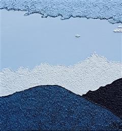 Espace bleu 2 - Acrylique 50 X 50 - Mai 2025