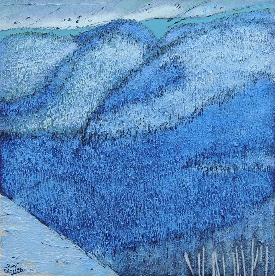 Montana - Bear Country 1 - Acrylique 90 X 90 - Novembre 2014