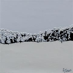 Paysage hivernal - Acrylique 30 X 30 - Février 2025